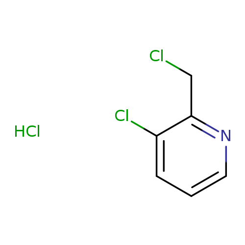 Pyridine, 3-chloro-2-(chloromethyl)-, hydrochloride (1:1)
