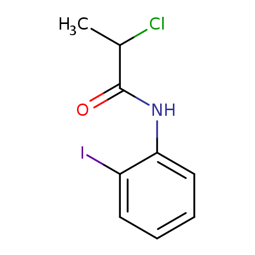 2-chloro-N-(2-iodophenyl)propanamide