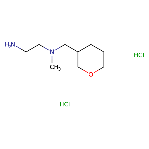 (2-aminoethyl)(methyl)(oxan-3-ylmethyl)amine dihydrochloride