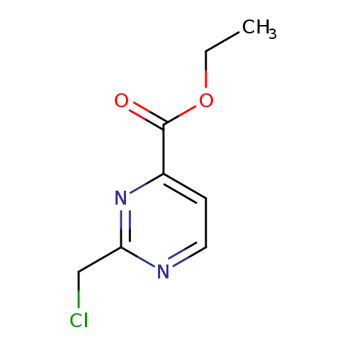 Ethyl 2-(chloromethyl)pyrimidine-4-carboxylate