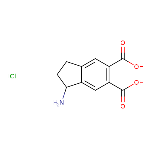 1-amino-2,3-dihydro-1H-indene-5,6-dicarboxylic acid hydrochloride