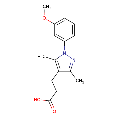 3-[1-(3-Methoxyphenyl)-3,5-dimethyl-1h-pyrazol-4-yl]propanoic acid