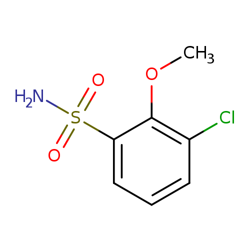 3-chloro-2-methoxybenzene-1-sulfonamide