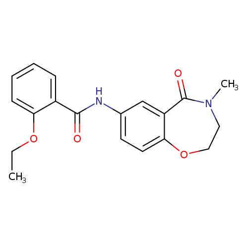 2-ethoxy-N-(4-methyl-5-oxo-2,3,4,5-tetrahydro-1,4-benzoxazepin-7-yl)benzamide