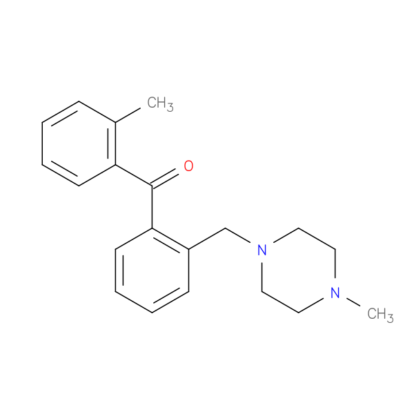 2-METHYL-2'-(4-METHYLPIPERAZIN-1-YLMETHYL)BENZOPHENONE