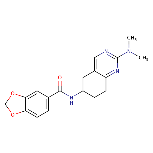 N-[2-(dimethylamino)-5,6,7,8-tetrahydroquinazolin-6-yl]-2H-1,3-benzodioxole-5-carboxamide
