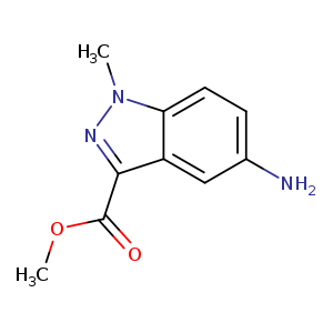 1H-Indazole-3-carboxylic acid, 5-amino-1-methyl-, methyl ester