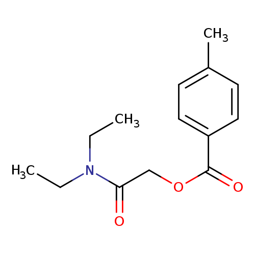 (diethylcarbamoyl)methyl 4-methylbenzoate