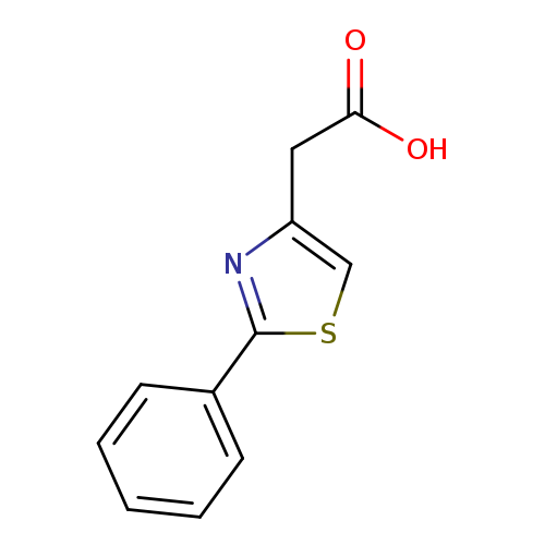 4-Thiazoleacetic acid, 2-phenyl-