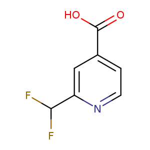 4-Pyridinecarboxylic acid, 2-(difluoromethyl)-