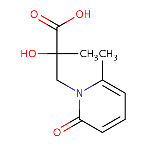 2-hydroxy-2-methyl-3-(6-methyl-2-oxo-1,2-dihydropyridin-1-yl)propanoic acid