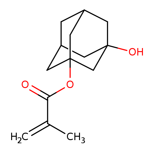 2-Propenoic acid, 2-methyl-, 3-hydroxytricyclo[3.3.1.13,7]dec-1-yl ester