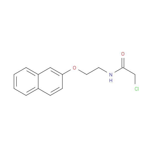 2-chloro-N-[2-(naphthalen-2-yloxy)ethyl]acetamide
