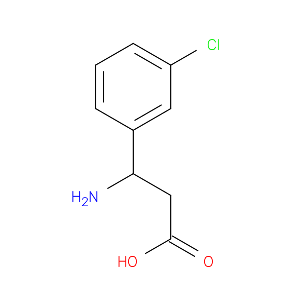 3-Amino-3-(3-chlorophenyl)propanoic acid