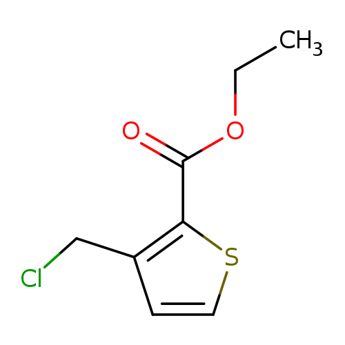 2-Thiophenecarboxylic acid, 3-(chloromethyl)-, ethyl ester