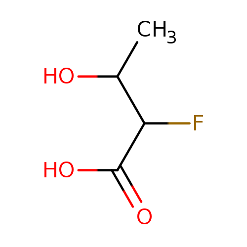 2-fluoro-3-hydroxybutanoic acid