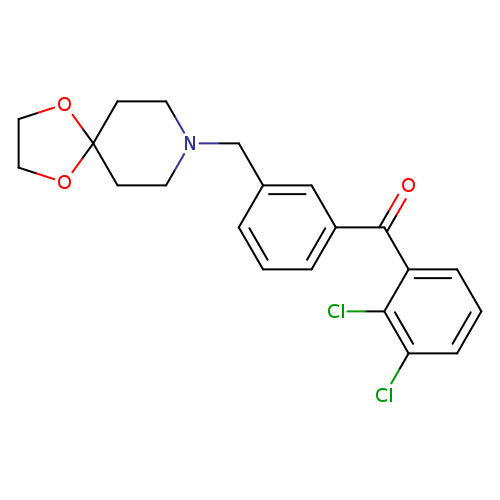 (3-(1,4-Dioxa-8-azaspiro[4.5]decan-8-ylmethyl)phenyl)(2,3-dichlorophenyl)methanone