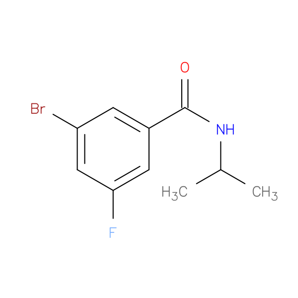 3-Bromo-5-fluoro-N-isopropylbenzamide