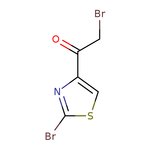 2-bromo-1-(2-bromo-1,3-thiazol-4-yl)ethan-1-one