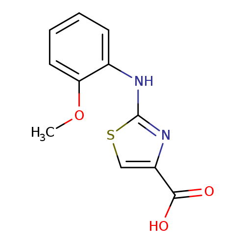 2-((2-Methoxyphenyl)amino)thiazole-4-carboxylic acid
