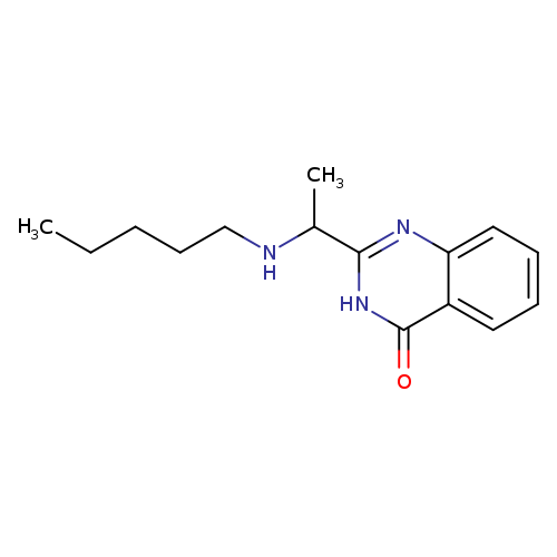 2-[1-(pentylamino)ethyl]-3,4-dihydroquinazolin-4-one