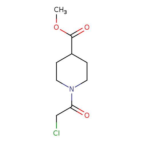 Methyl 1-(2-chloroacetyl)piperidine-4-carboxylate