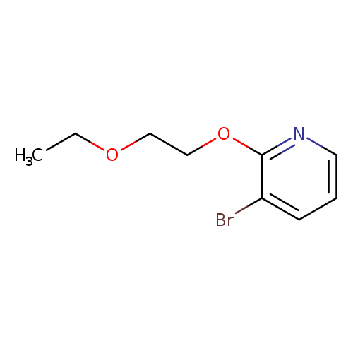 3-bromo-2-(2-ethoxyethoxy)pyridine