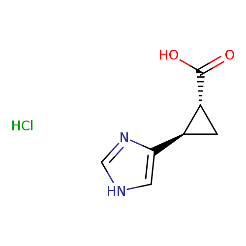 rac-(1R,2R)-2-(1H-imidazol-4-yl)cyclopropane-1-carboxylic acid hydrochloride