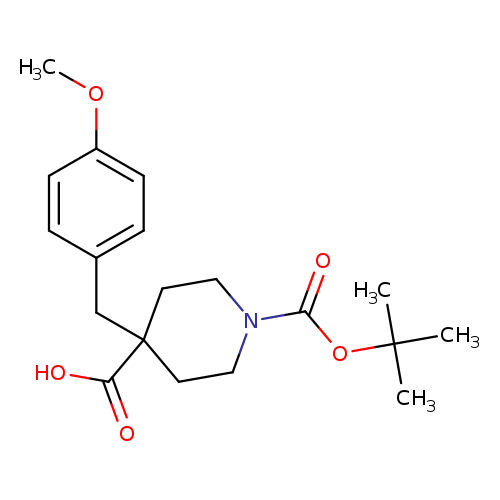 1-(tert-Butoxycarbonyl)-4-(4-methoxybenzyl)piperidine-4-carboxylic acid