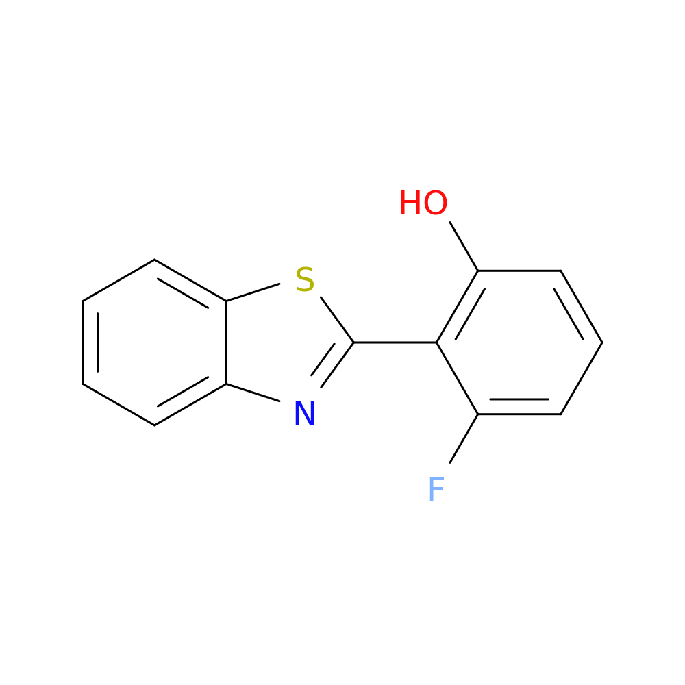 2-(Benzo[d]thiazol-2-yl)-3-fluorophenol