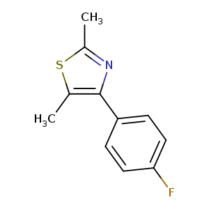 4-(4-Fluorophenyl)-2,5-dimethylthiazole