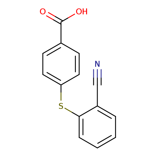 4-[(2-Cyanophenyl)sulfanyl]benzoic acid