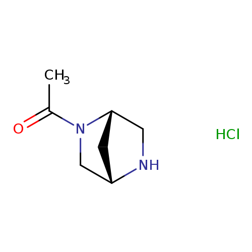 1-[(1S,4S)-2,5-diazabicyclo[2.2.1]heptan-2-yl]ethanone hydrochloride