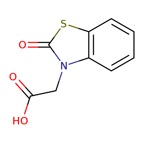 (2-Oxo-1,3-benzothiazol-3(2H)-yl)acetic acid