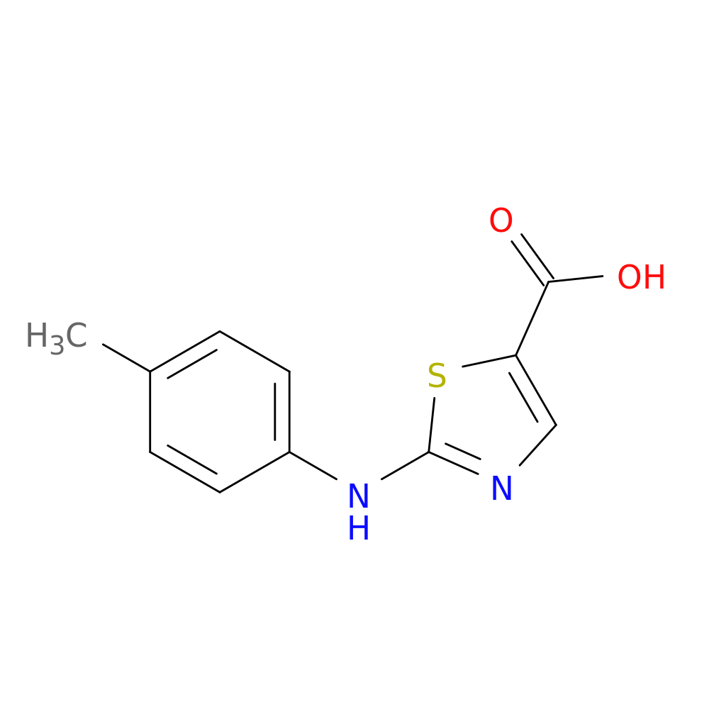 2-[(4-methylphenyl)amino]-1,3-thiazole-5-carboxylic acid
