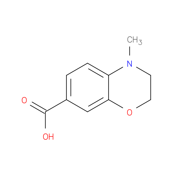 3,4-Dihydro-4-methyl-2H-1,4-benzoxazine-7-carboxylic acid
