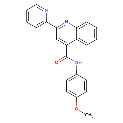 N-(4-methoxyphenyl)-2-(pyridin-2-yl)quinoline-4-carboxamide