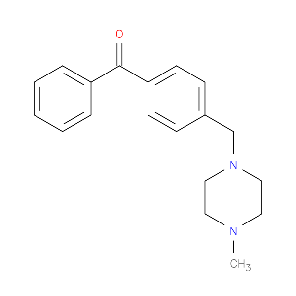 4-(4-METHYLPIPERAZINOMETHYL)BENZOPHENONE