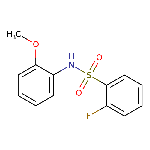 2-fluoro-N-(2-methoxyphenyl)benzene-1-sulfonamide