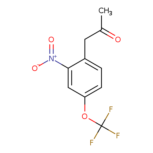 2-Nitro-1-(2-oxopropyl)-4-trifluoromethoxybenzene