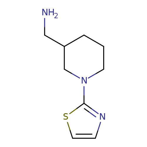 [1-(1,3-thiazol-2-yl)piperidin-3-yl]methanamine