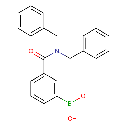Boronic acid, [3-[[bis(phenylmethyl)amino]carbonyl]phenyl]- (9CI)