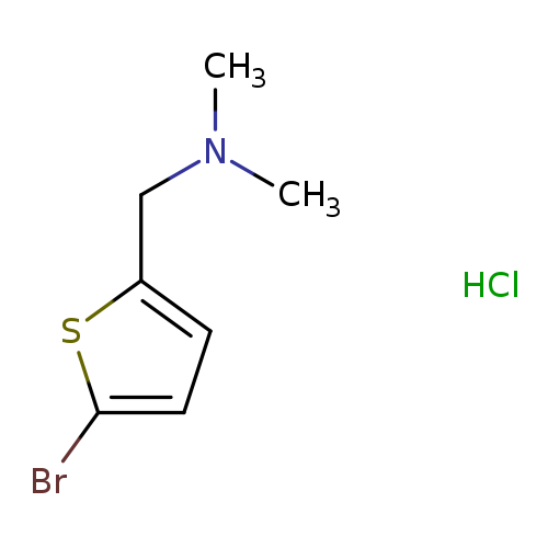 [(5-bromothiophen-2-yl)methyl]dimethylamine hydrochloride