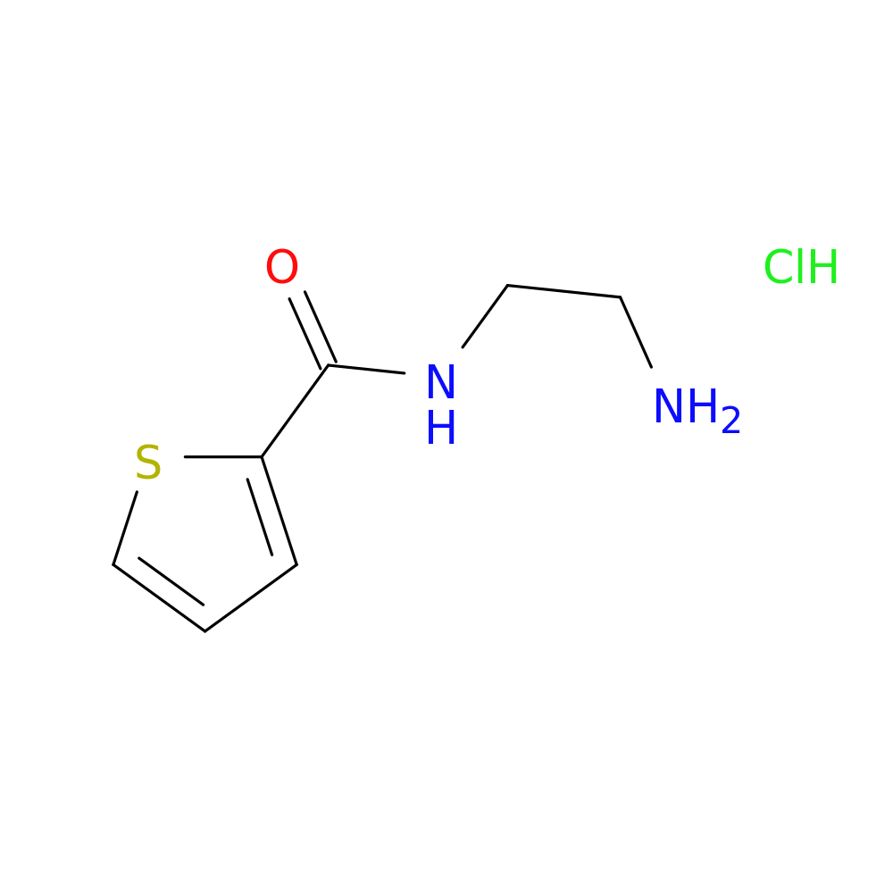 N-(2-aminoethyl)thiophene-2-carboxamide hydrochloride