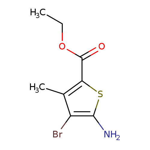 Ethyl 5-amino-4-bromo-3-methylthiophene-2-carboxylate