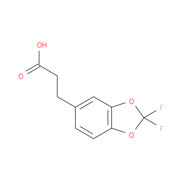 3-(2,2-Difluoro-1,3-dioxaindan-5-yl)propanoic acid
