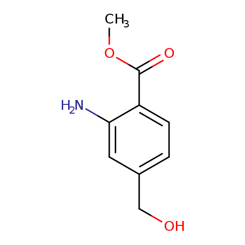 Benzoic acid, 2-amino-4-(hydroxymethyl)-, methyl ester