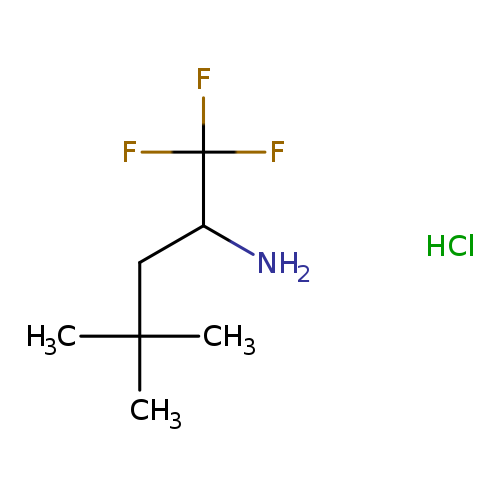1,1,1-trifluoro-4,4-dimethylpentan-2-amine hydrochloride