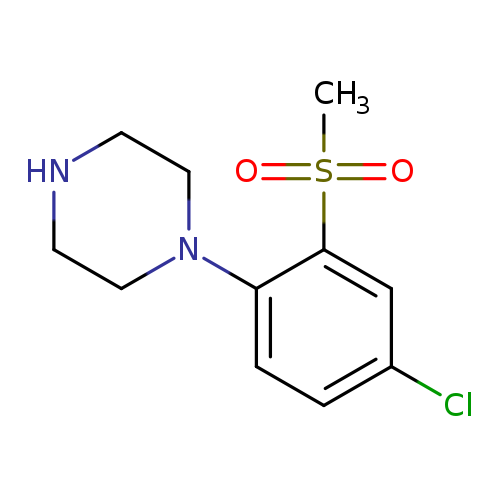 Piperazine,1-[2-chloro-4-(methylsulfonyl)phenyl]-