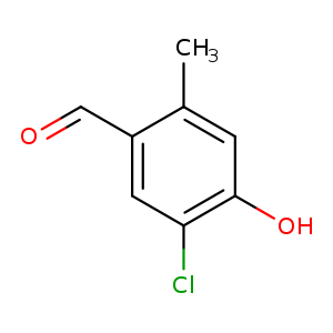 5-Chloro-4-hydroxy-2-methylbenzaldehyde